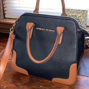 Black & tan bag